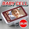 [cg088]BABY CELL（ベビーセル）充電式充電器au用（レッド）