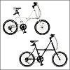 [gb032]DOPPELGANGER 20インチ折りたたみ自転車 FX01 stealth（ホワイト）/FX05 raptor