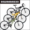 [fb117]HUMMER（ハマー）AL-ATB268DH　ATB-26インチ18段Wサス自転車
