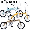 [fb132]RENAULT（ルノー） AL-FDB140　アルミフレーム・14インチ折り畳み自転車