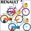 [fb133]CHIBI　RENAULT(チビルノー)　16-N　16インチカゴ・補助輪付き子供用自転車