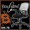 [ka050]Bauhutte(バウヒュッテ)オフィスチェア　BM-78 Siddal（ジダル）